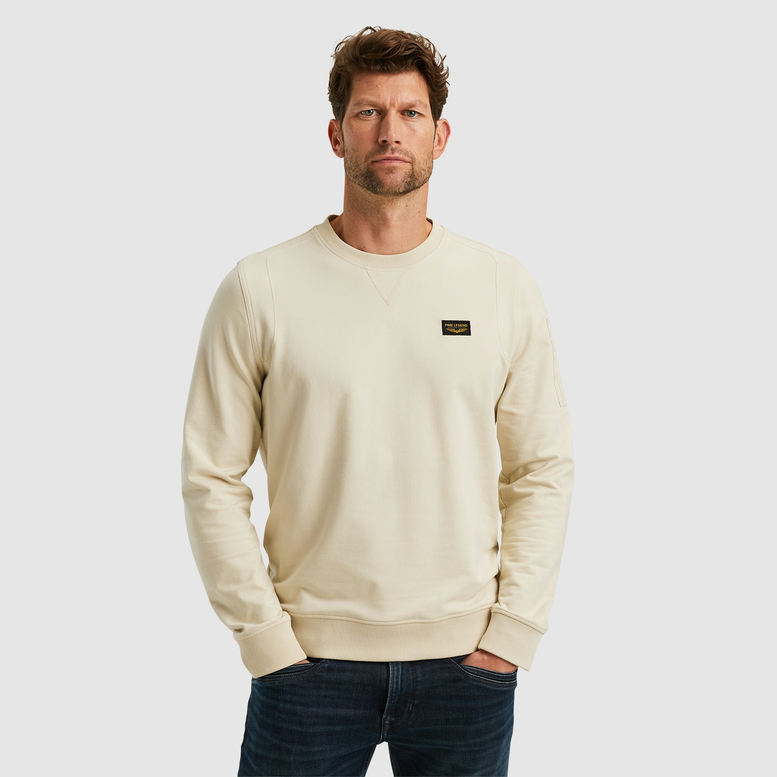 Pme Legend Sweater American Classic  Beige