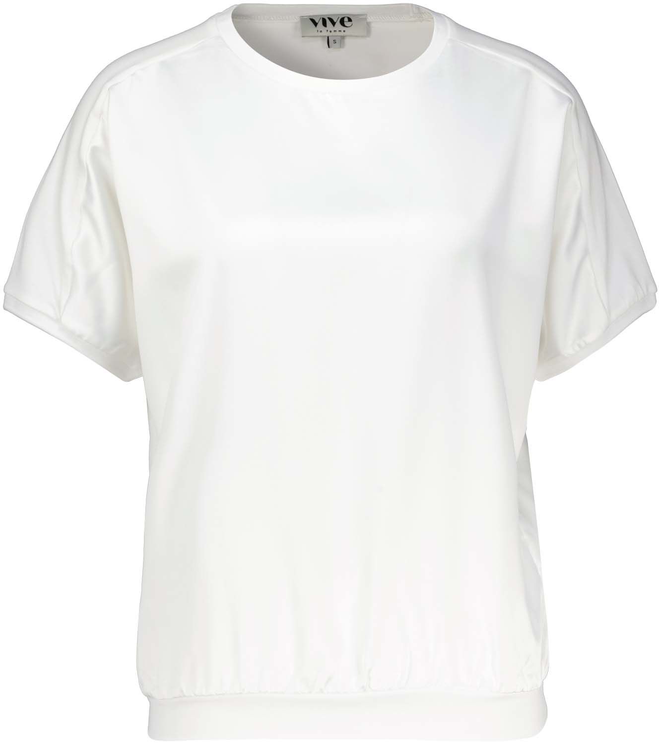 Vive La Femme Top 0 neck Wit