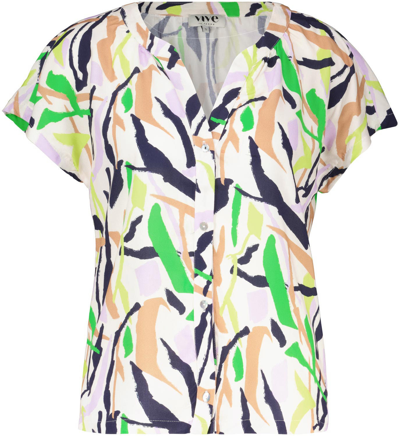 Vive La Femme Blouse AOP Multi