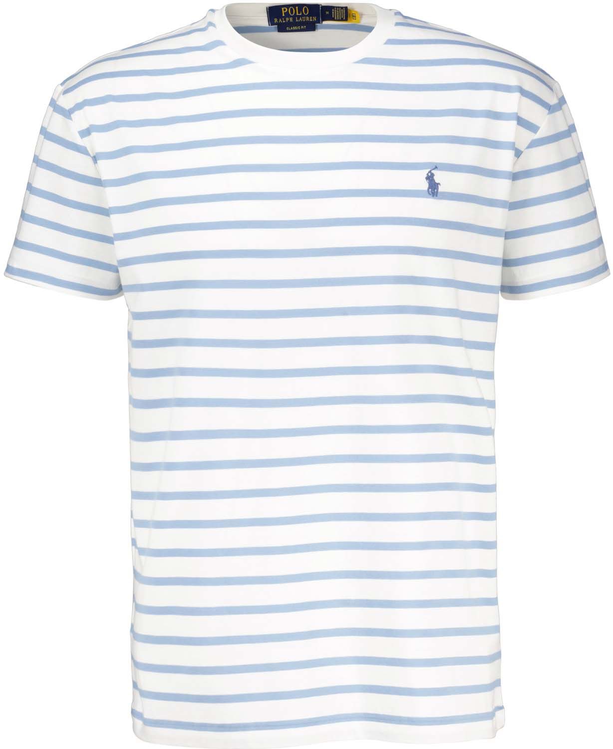 Polo Ralph Lauren T-shirt streep Blauw