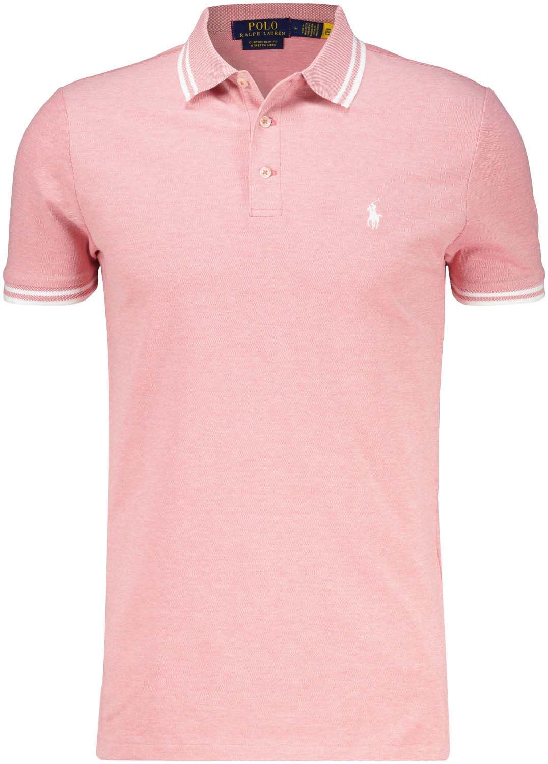 sskccmslm3-short sleeve-polo Roze