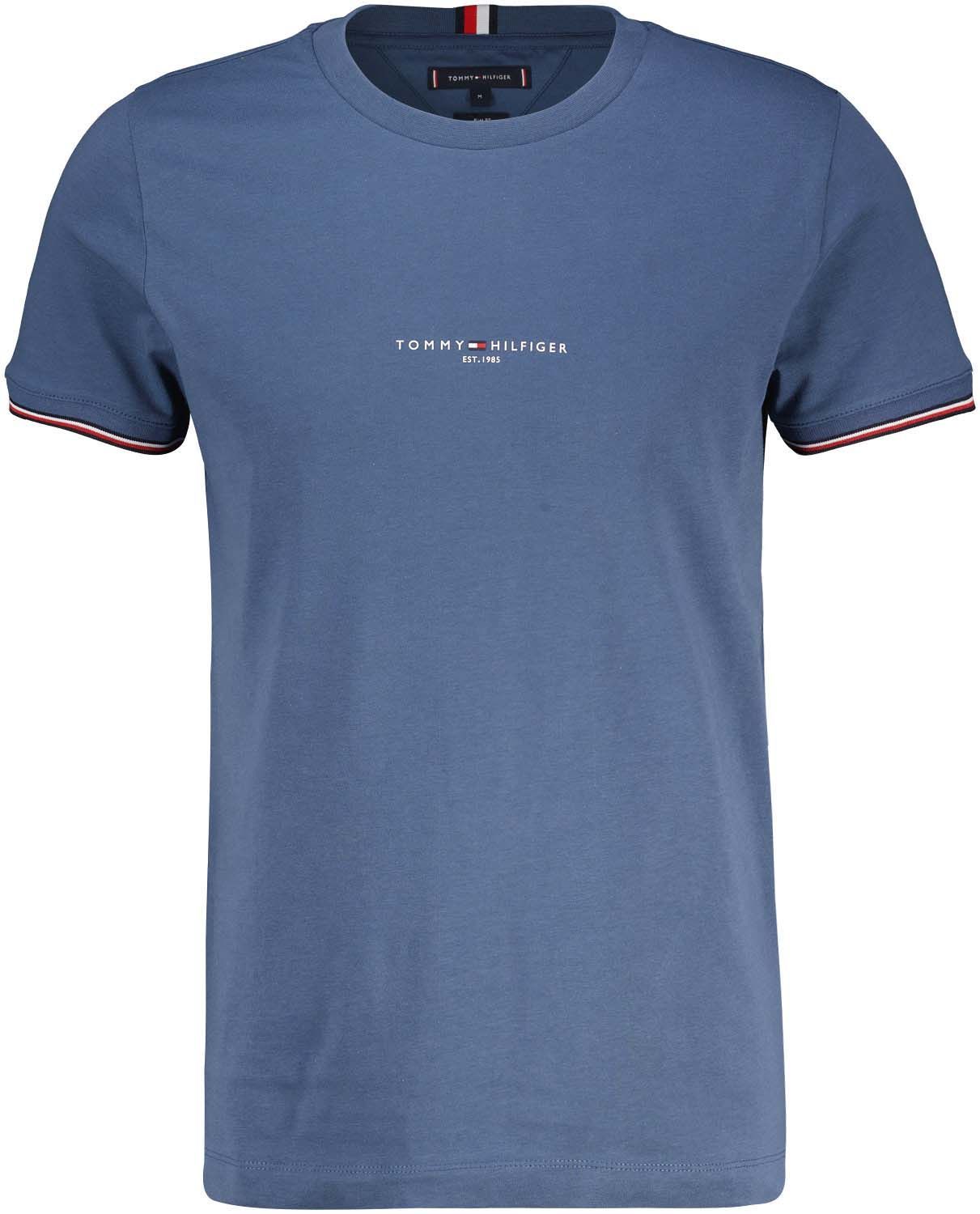 T-shirt Tommy Logo Blauw