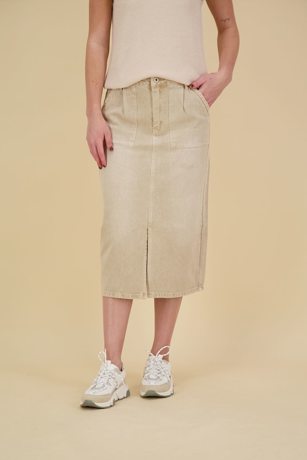 Geisha Skirt Bruin