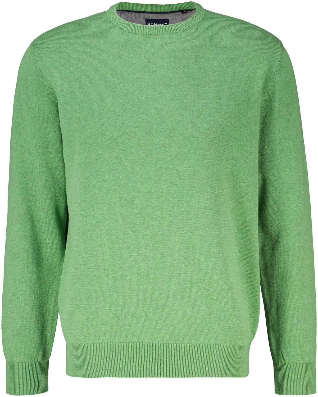 VW R-neck pullover Groen