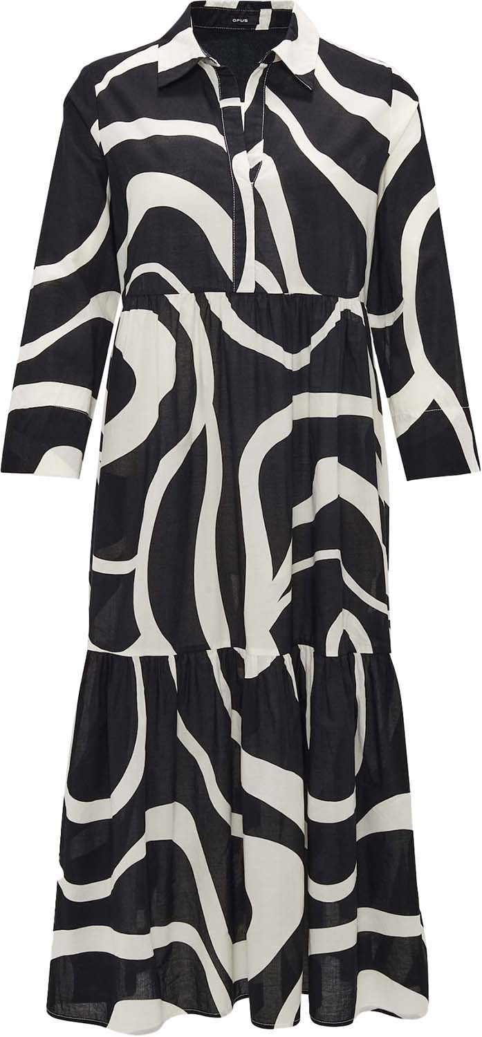Opus Jurk Werano flow Zwart