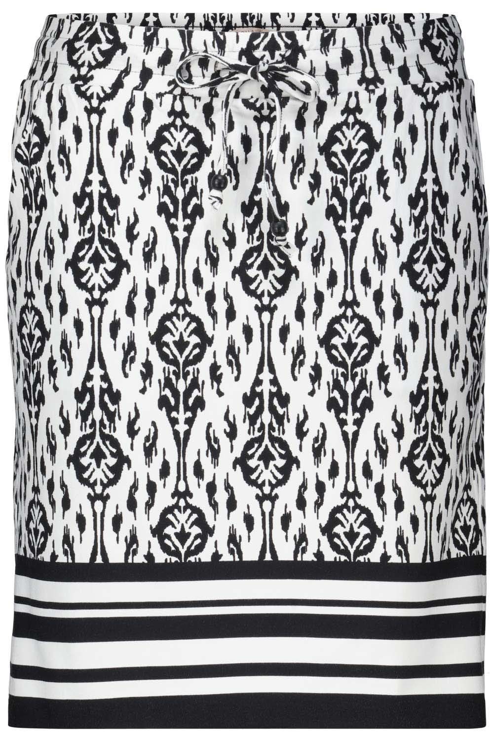 Esqualo Skirt 2tone Ikat Multi