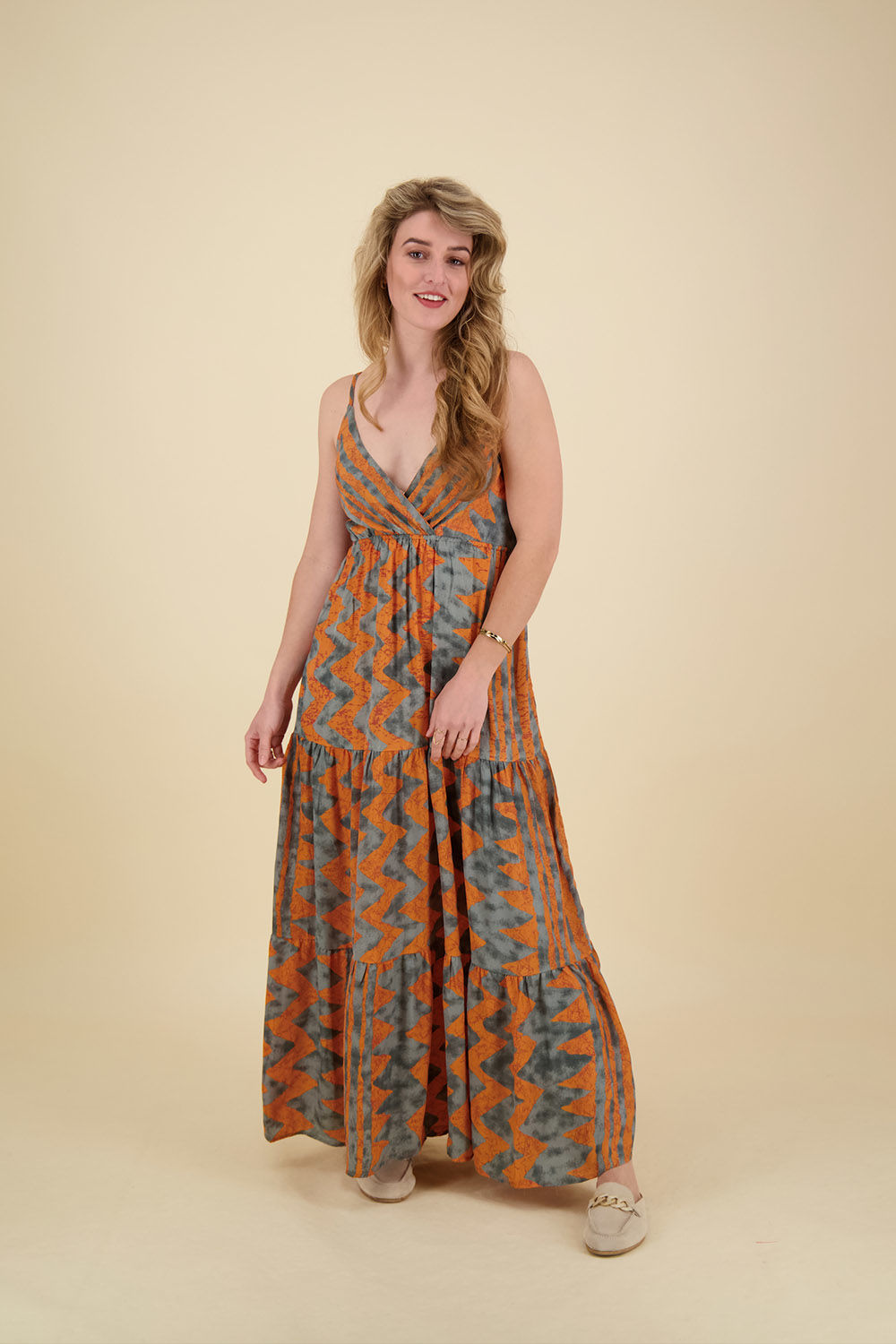 Addictive Jurk Oranje