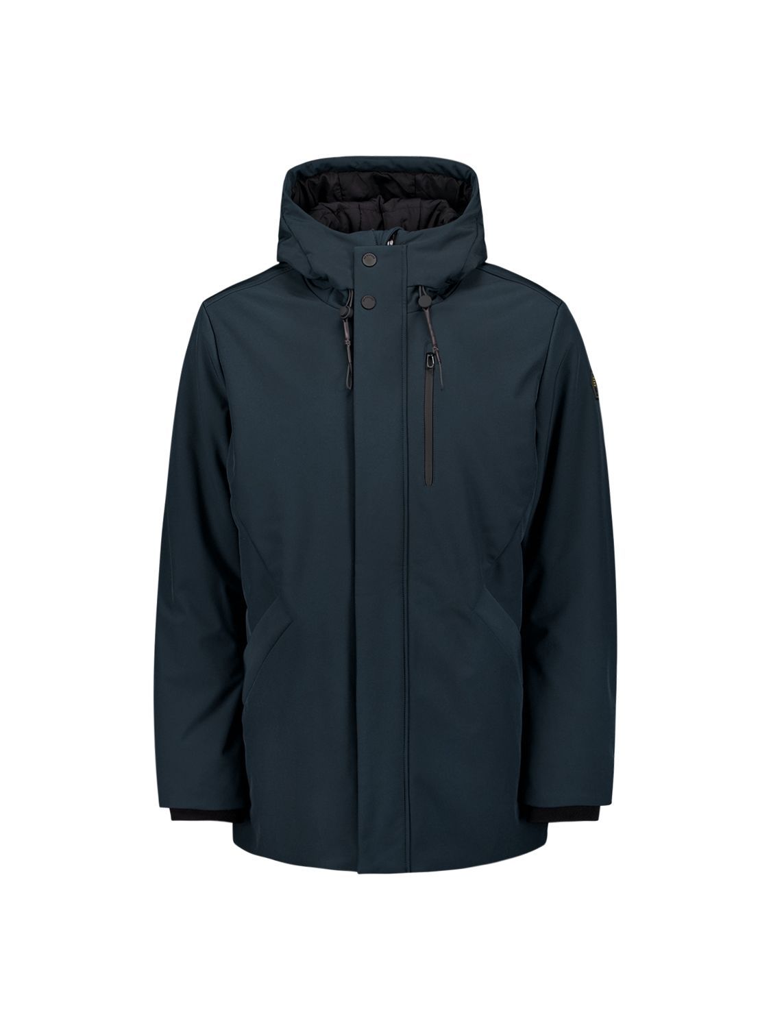 Parka Jas Hooded Softshell Blauw