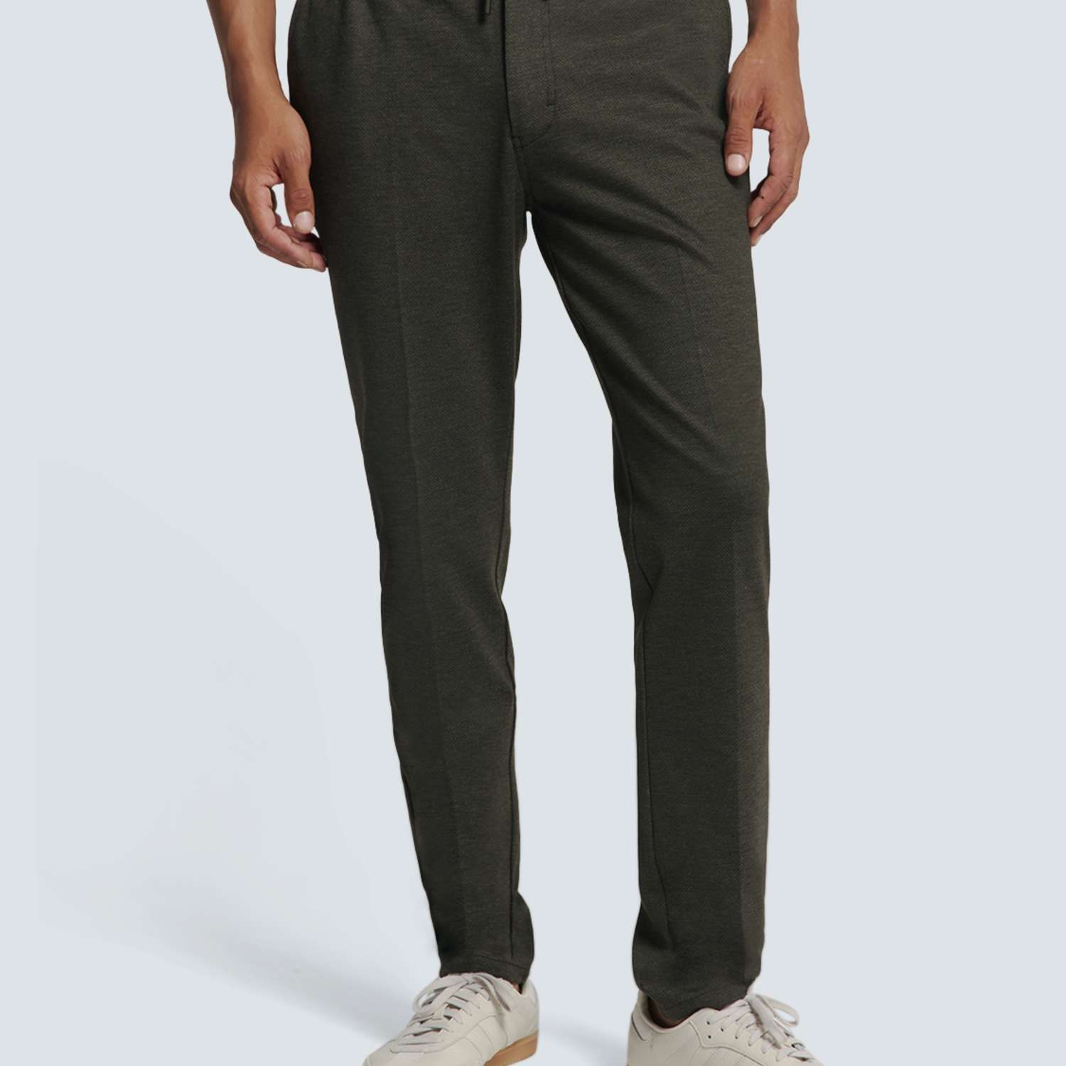 No Excess Pantalon Stretch Jersey Zwart