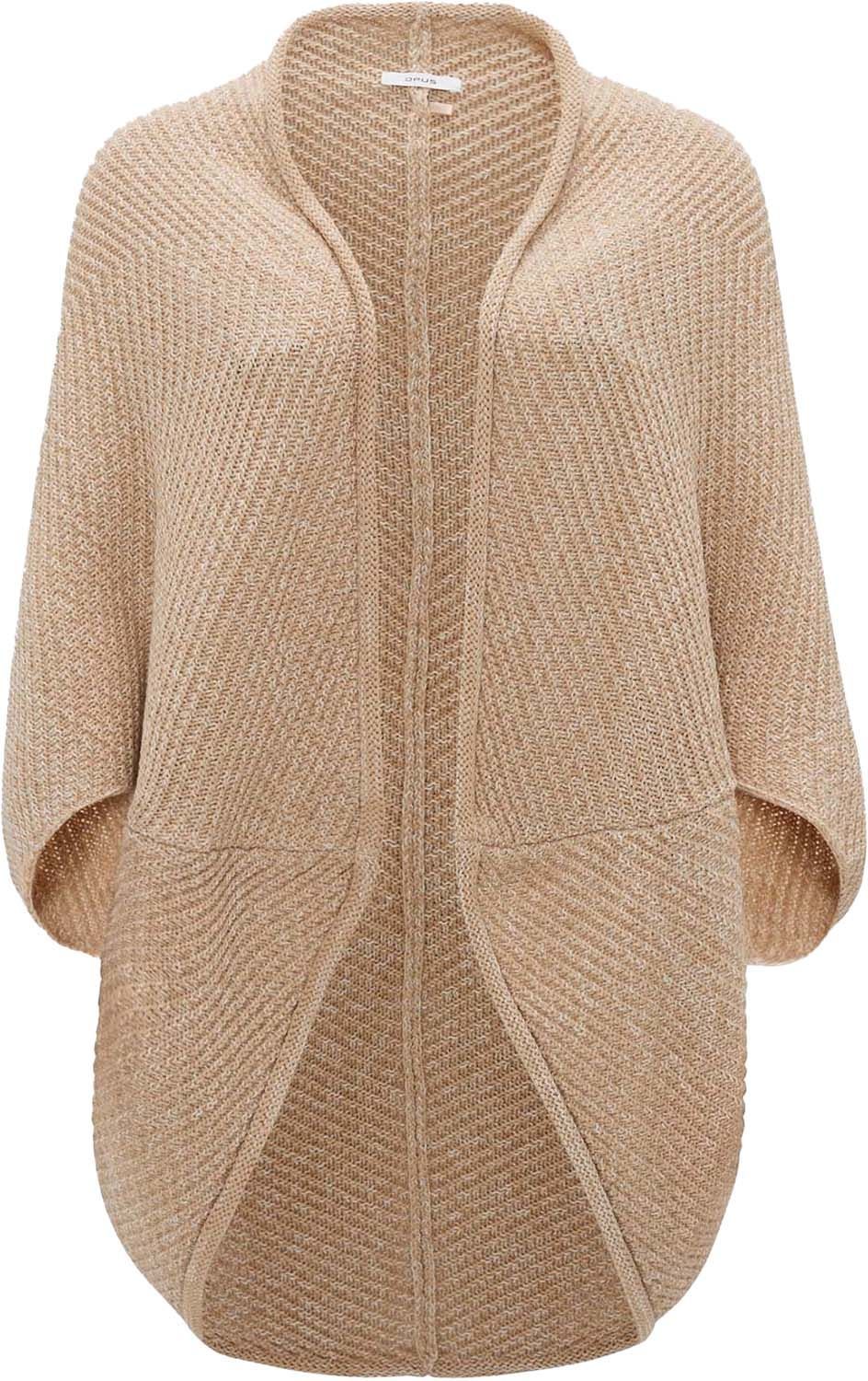 Poncho Amaryllis waffle Beige