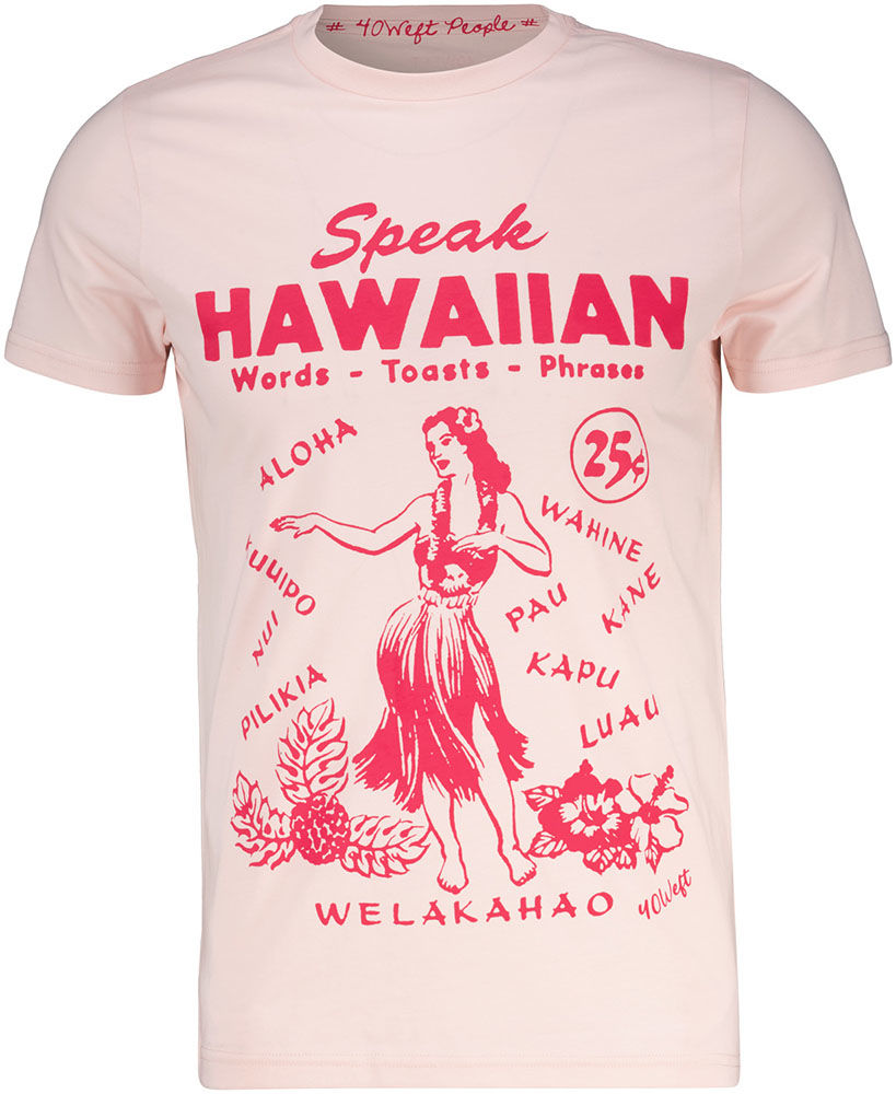 40weft T-shirt Girocollo Roze