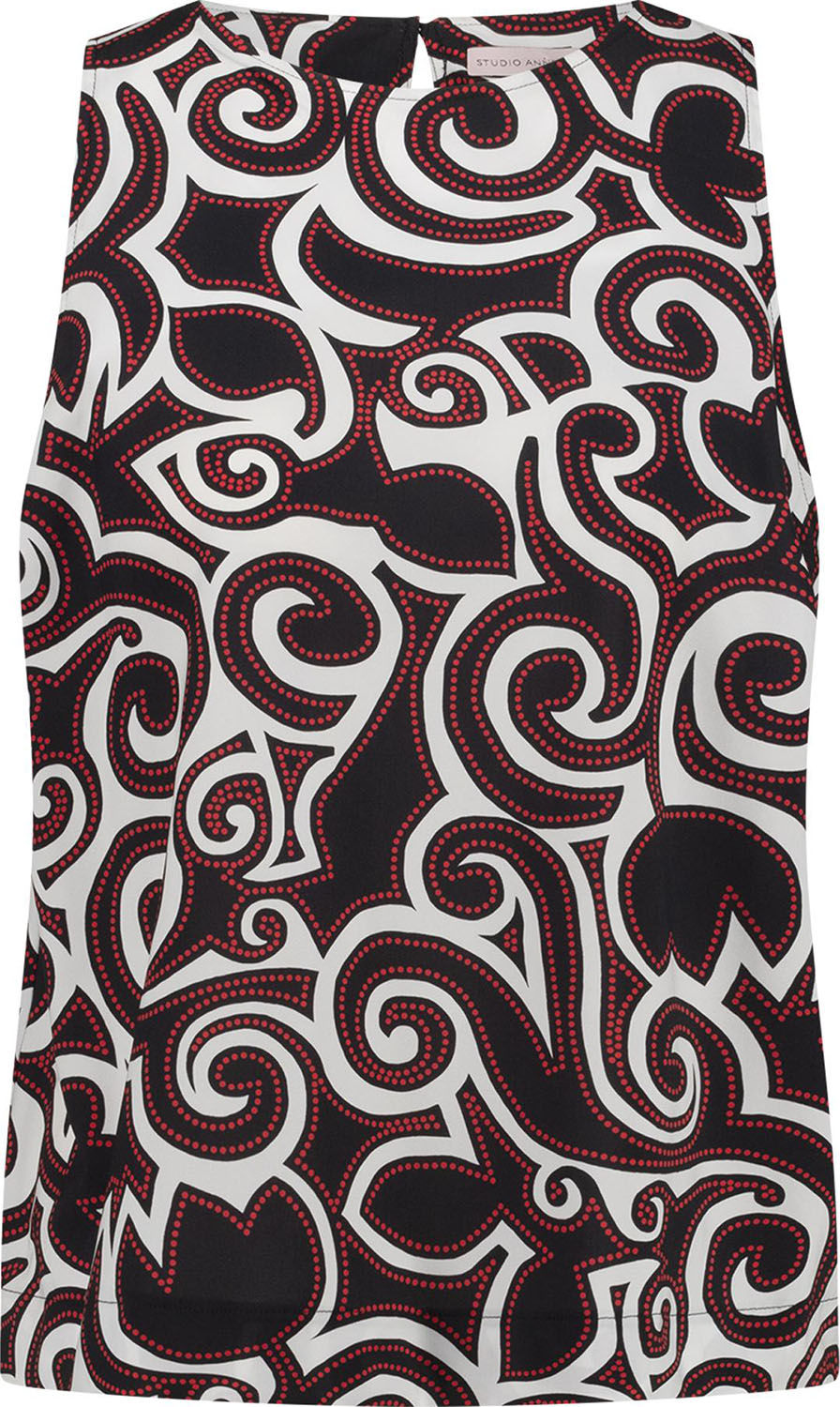 Studio Anneloes Top Ebony Tulip Zwart
