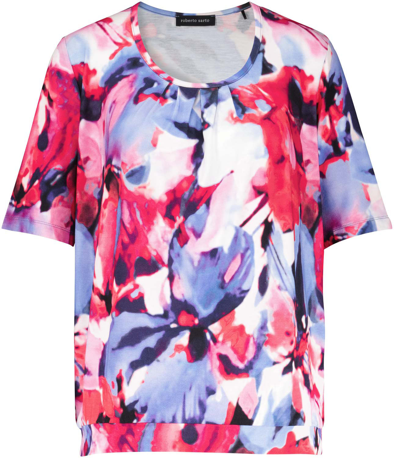 Roberto Sarto Blouson o-neck s/s Multi