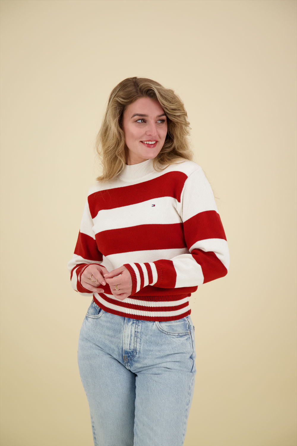 Tommy hilfiger sweater rood sale