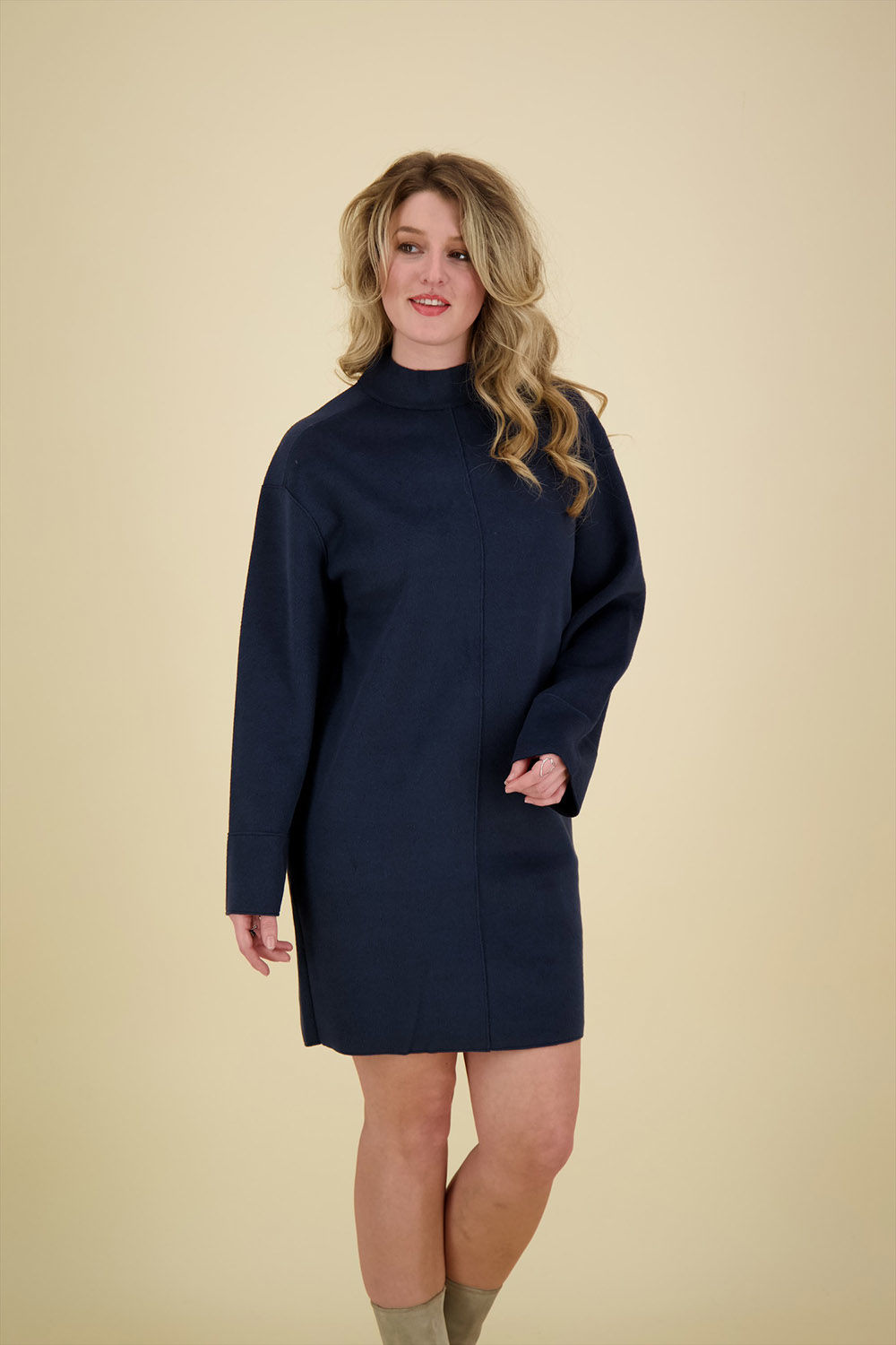 Yaya Jurk Soft Blauw