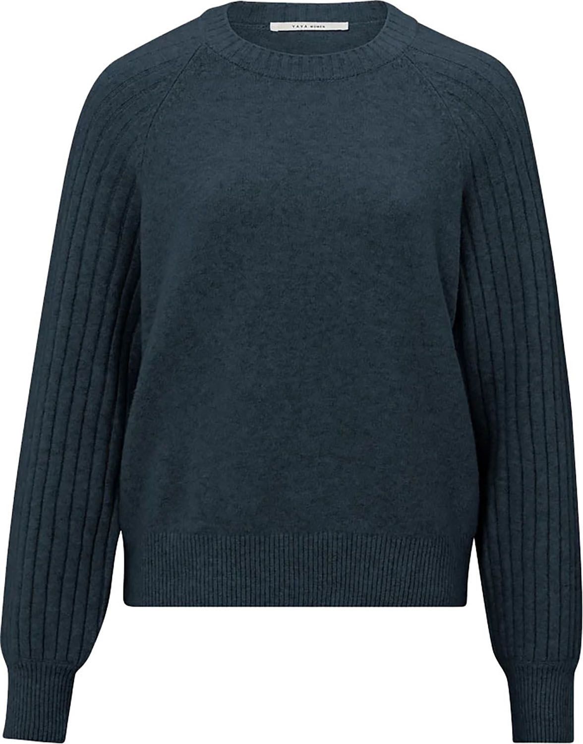 Sweater Rib Blauw