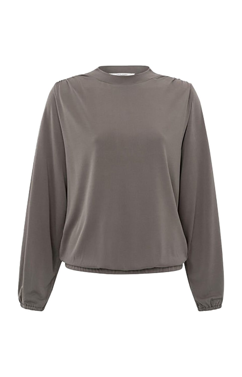 Yaya Jersey top with elastic cuffs Bruin
