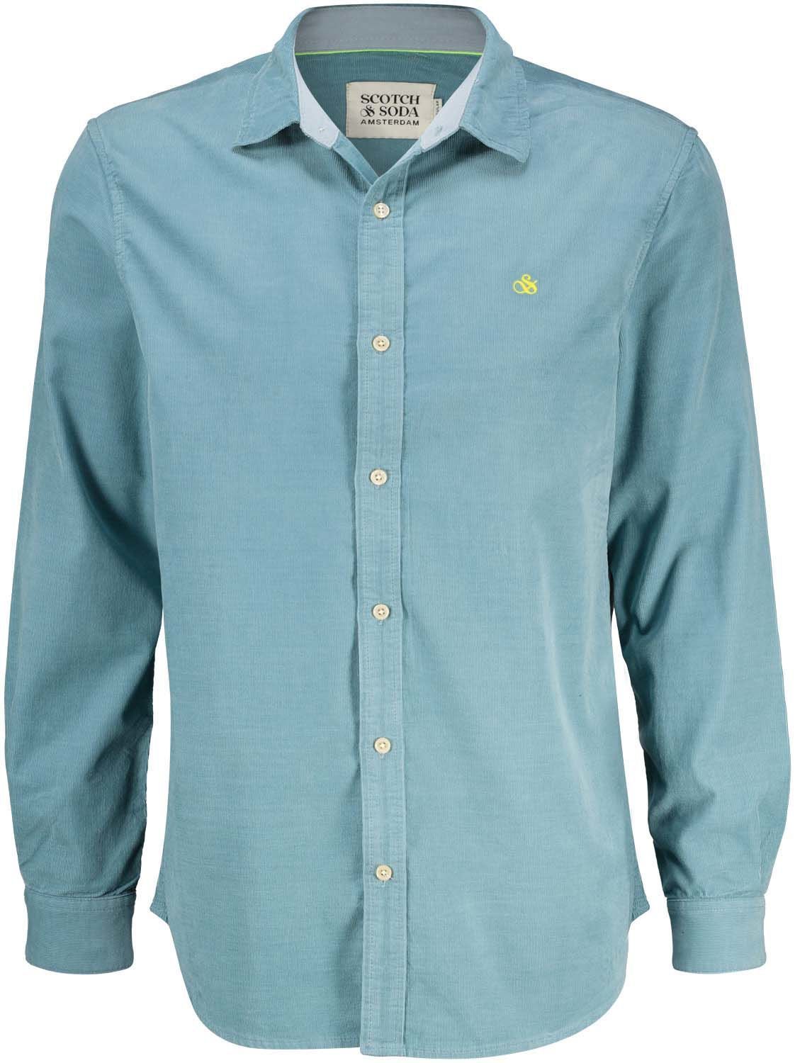 CORDUROY SHIRT Blauw