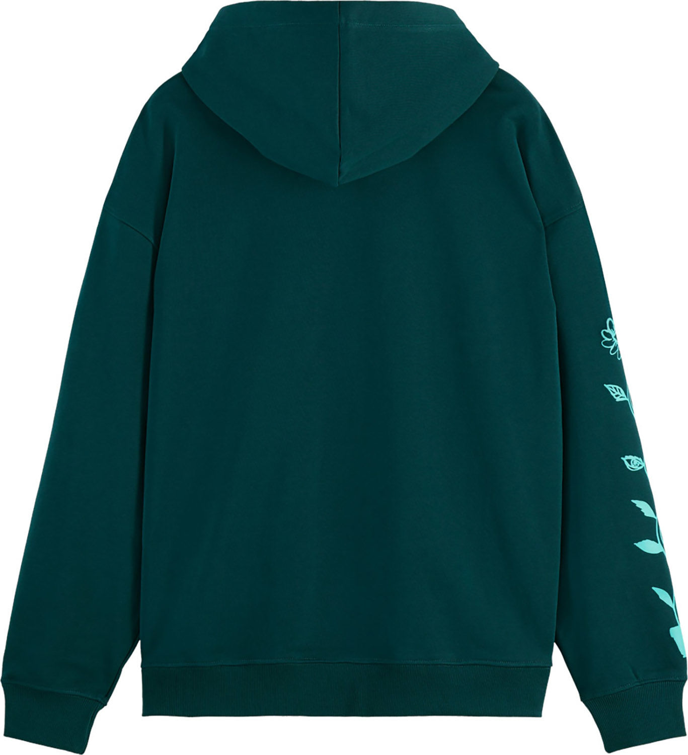 Scotch & Soda LOOSE FIT ARTWORK HOODIE Groen