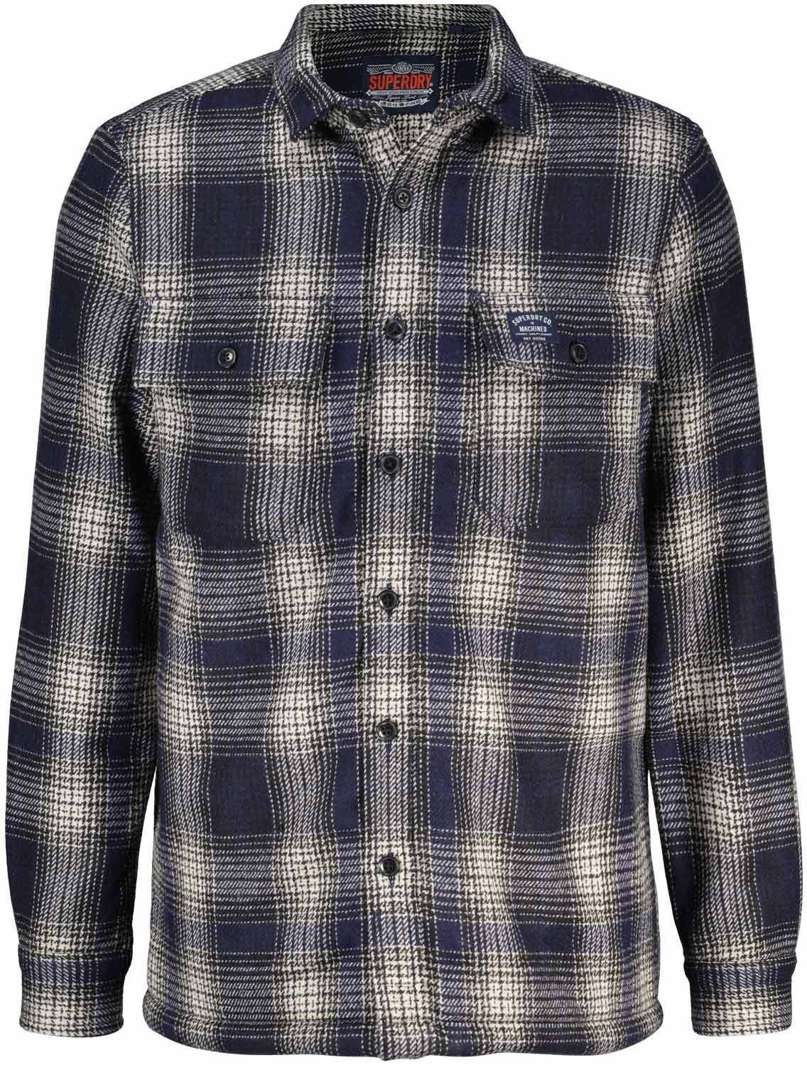 Overshirt Miller Blauw