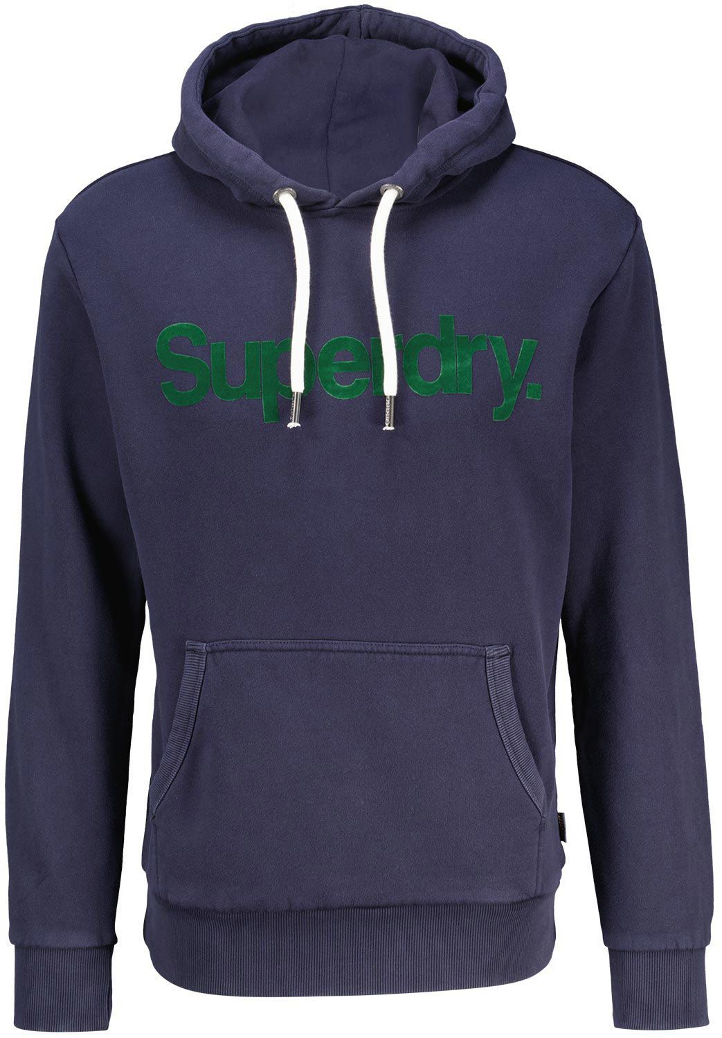 classic core logo hoodie Blauw