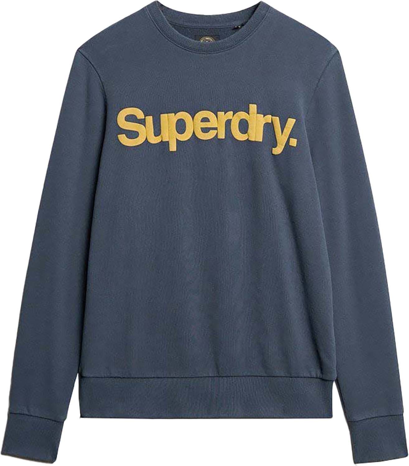 classic core logo sweatshirt Blauw