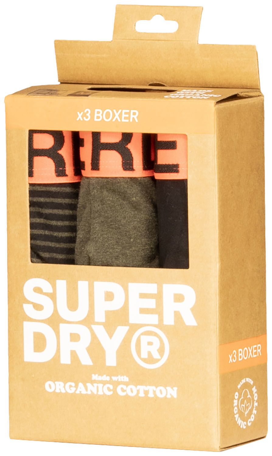 Boxer Triple-pack Groen