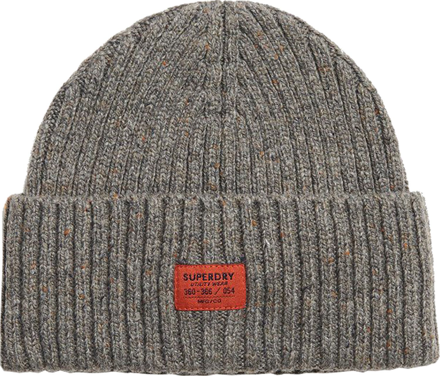 workwear knitted beanie Grijs