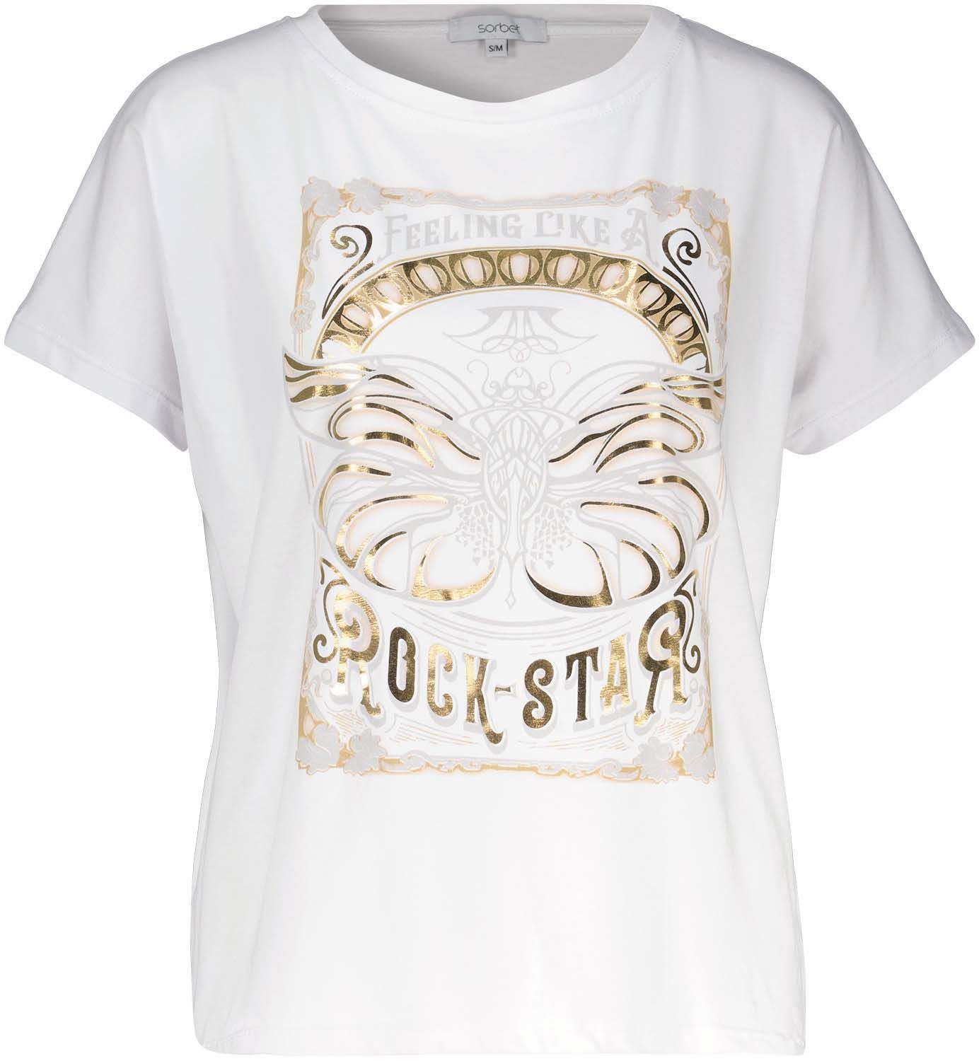 Sorbet Top Rockstar Wit