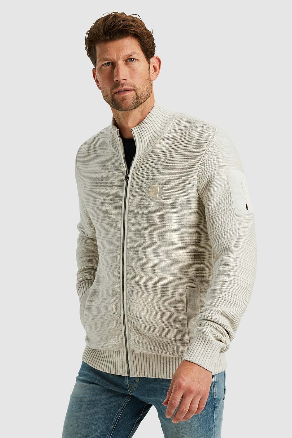 Pme Legend Vest Structure Grijs