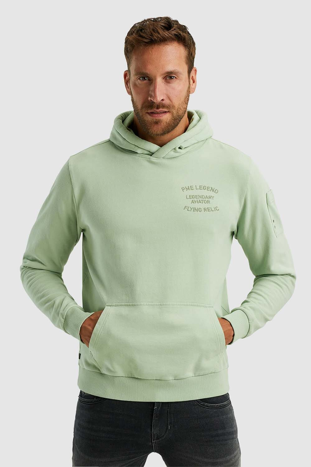 Pme Legend Hoodie Terry  Groen