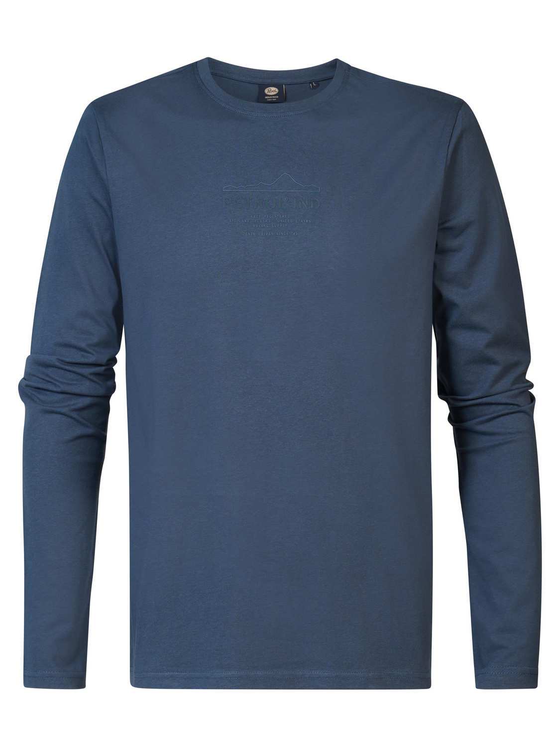 Petrol Longsleeve Anderson Blauw