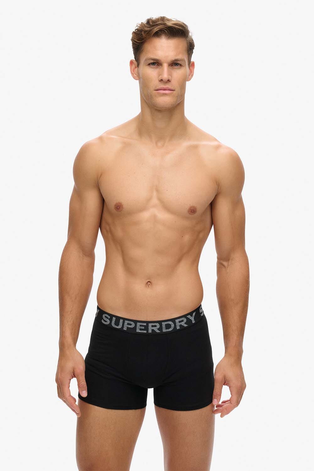 Superdry Boxer Triple-pack Zwart