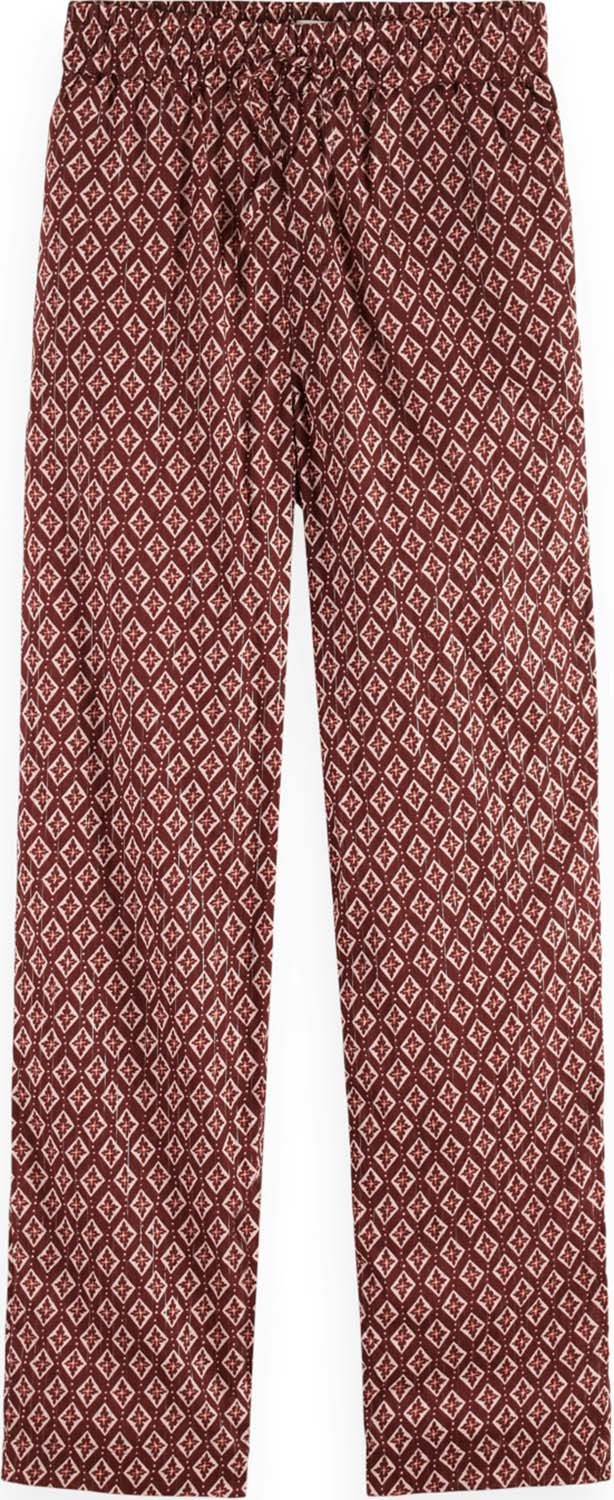 Scotch & Soda Pantalon GIA BLOCK PRINT PULL ON Rood