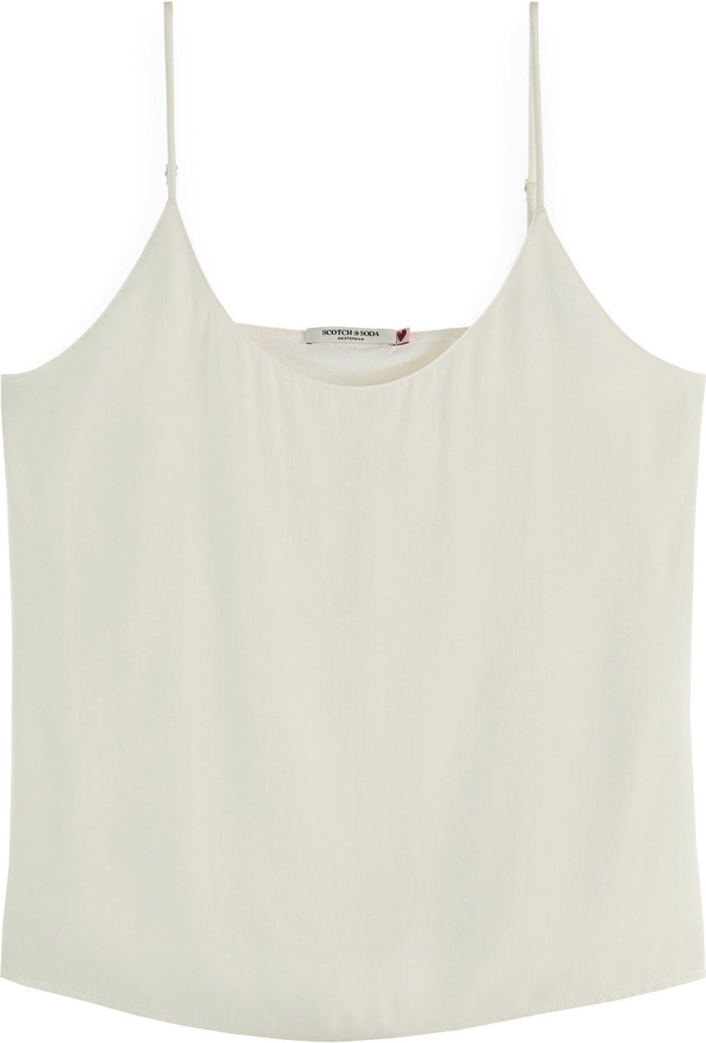 CORE JERSEY WOVEN TANK Wit