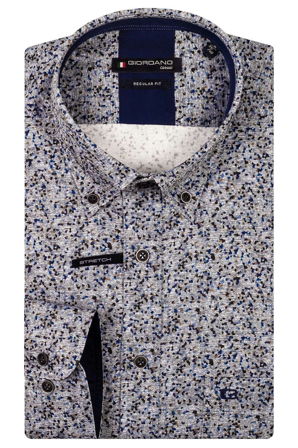 Giordano Overhemd Ivy Blauw