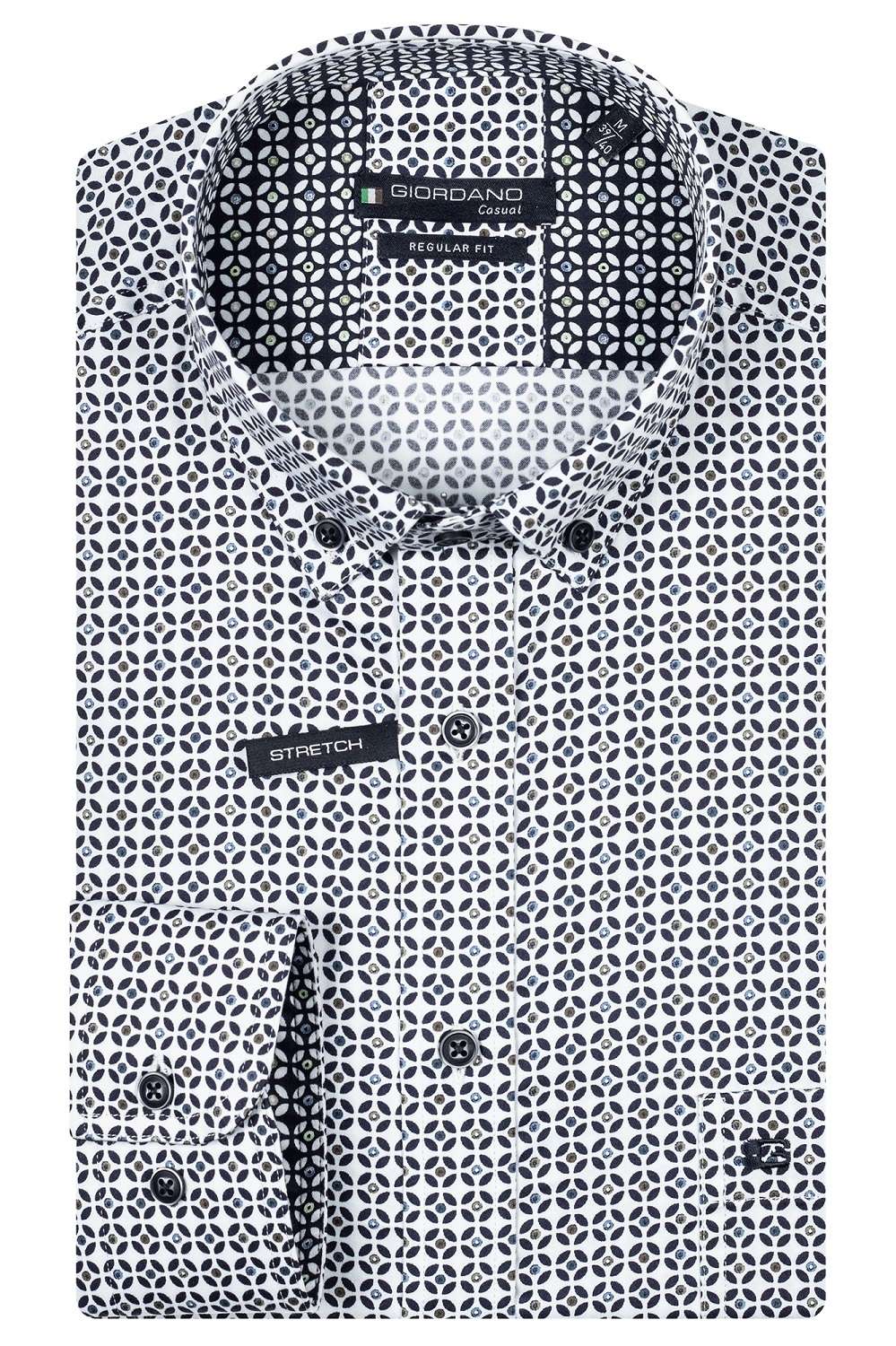 Giordano Overhemd Ivy  Wit