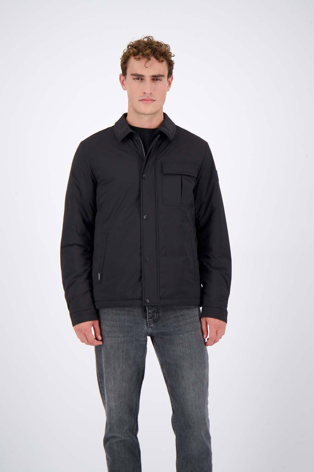 Airforce Overshirt Light padded Zwart