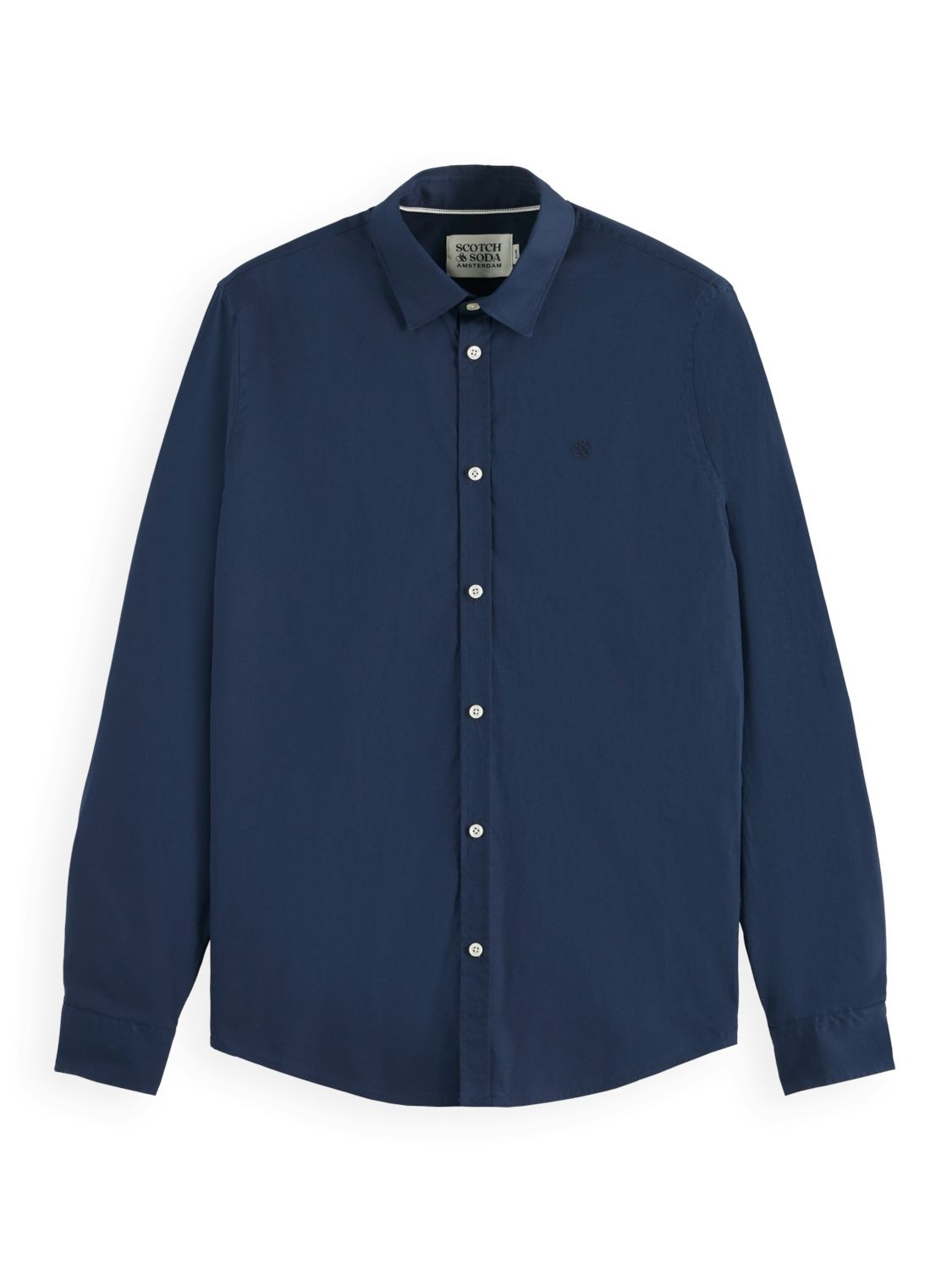 Overhemd Core Poplin Blauw