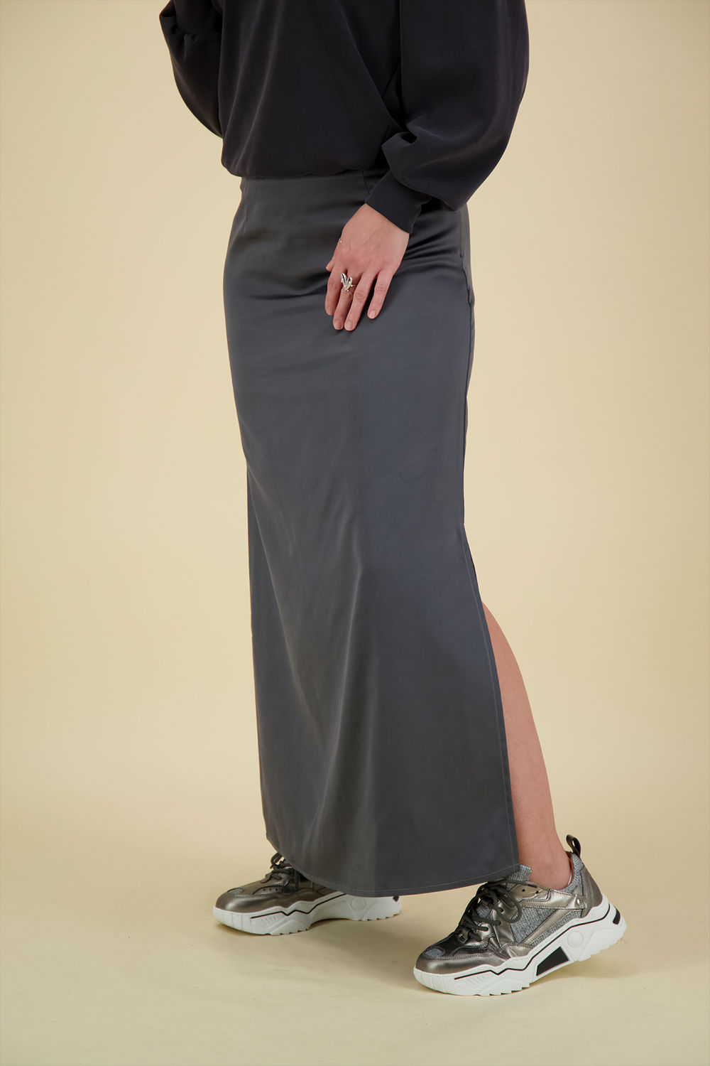 Vive La Femme Rok Vive Grijs