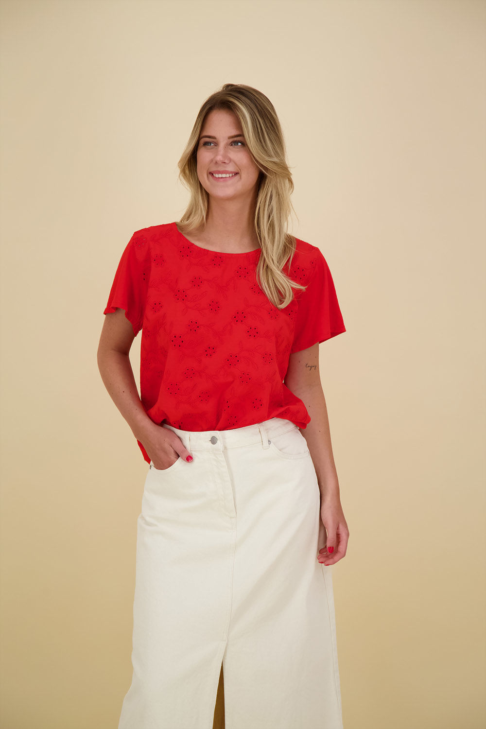 Sorbet Top Tate Rood