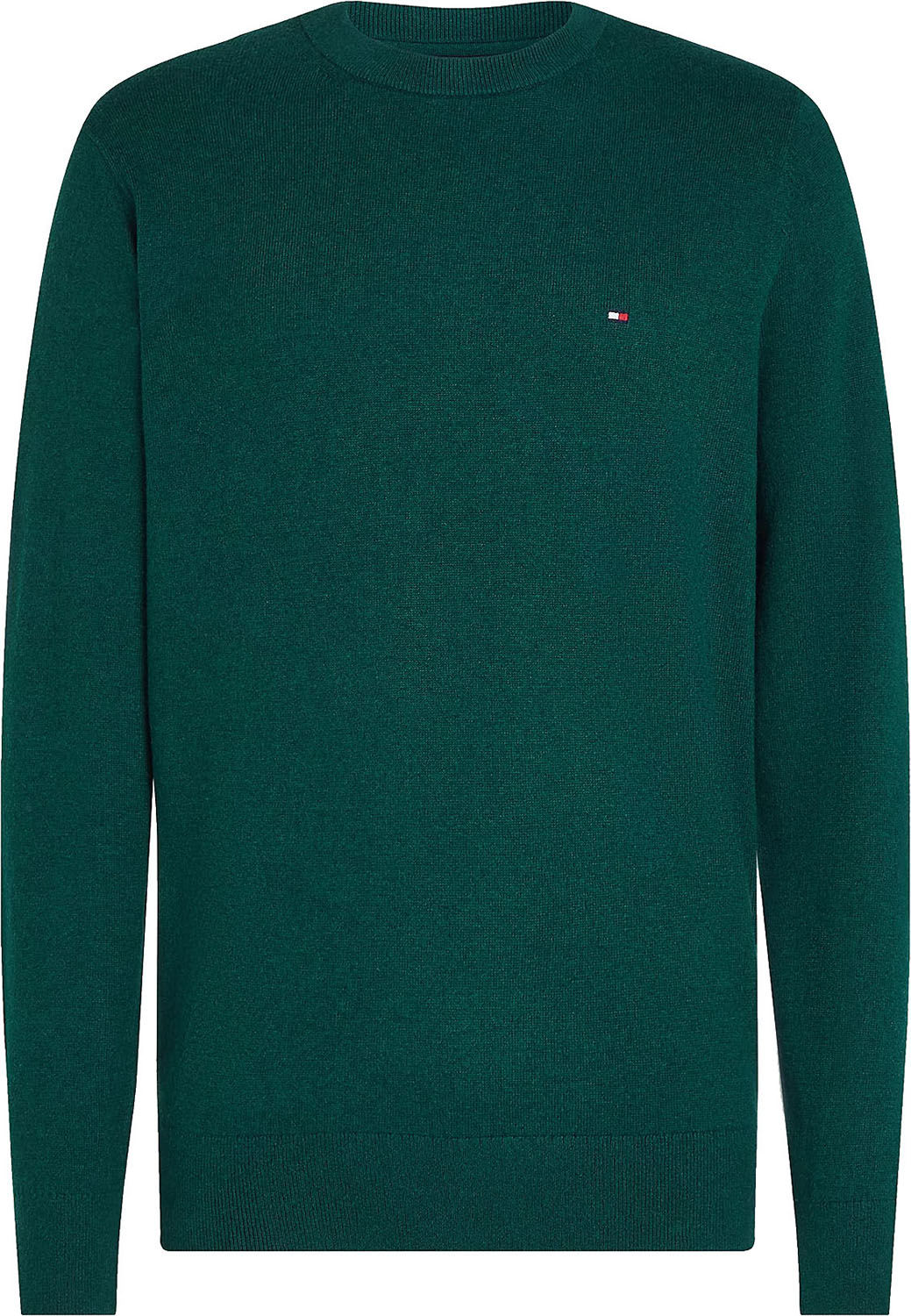 Tommy Hilfiger ima org ctn cashmere crew neck Groen