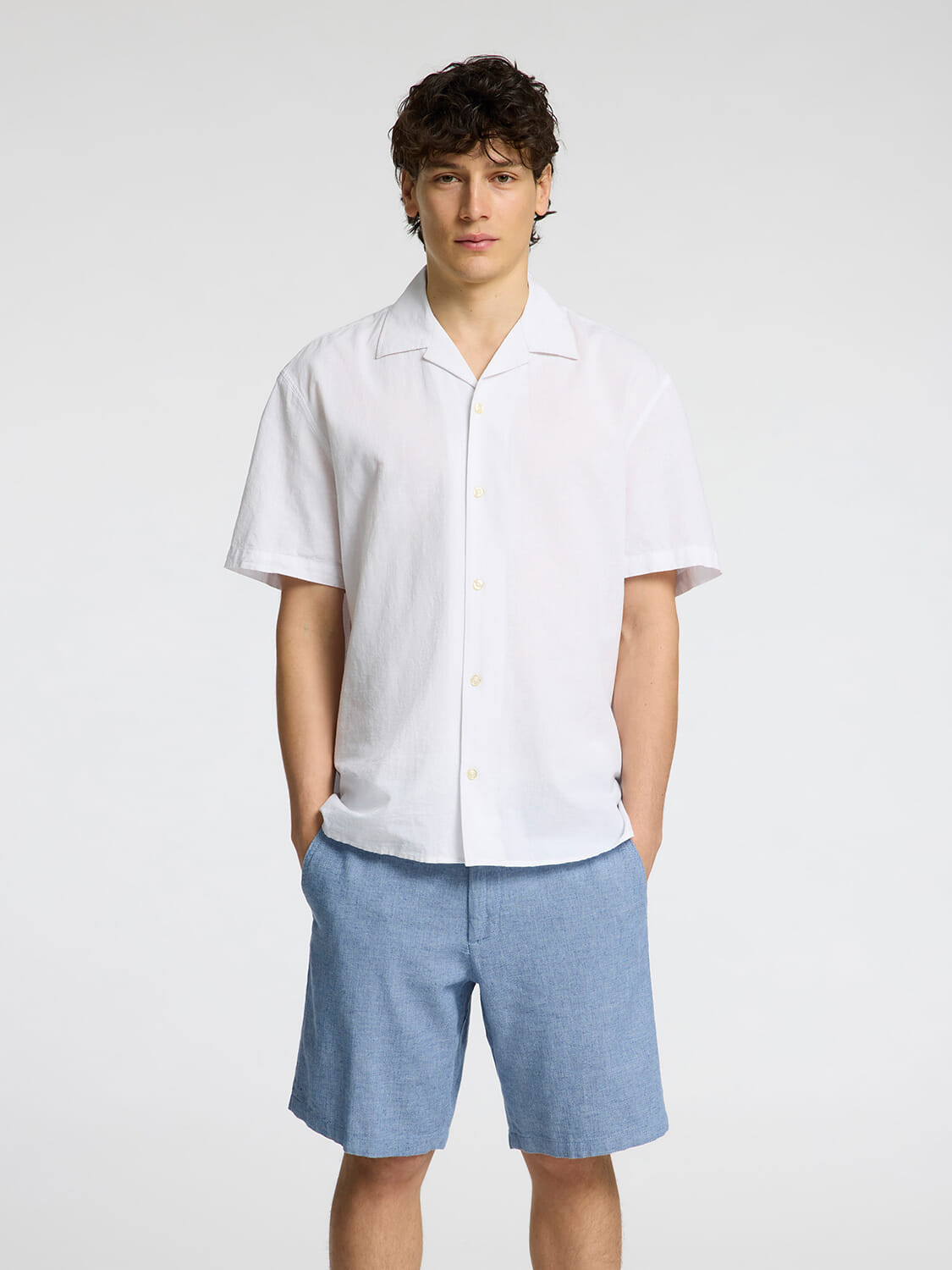 Selected Homme Short Brody Blauw