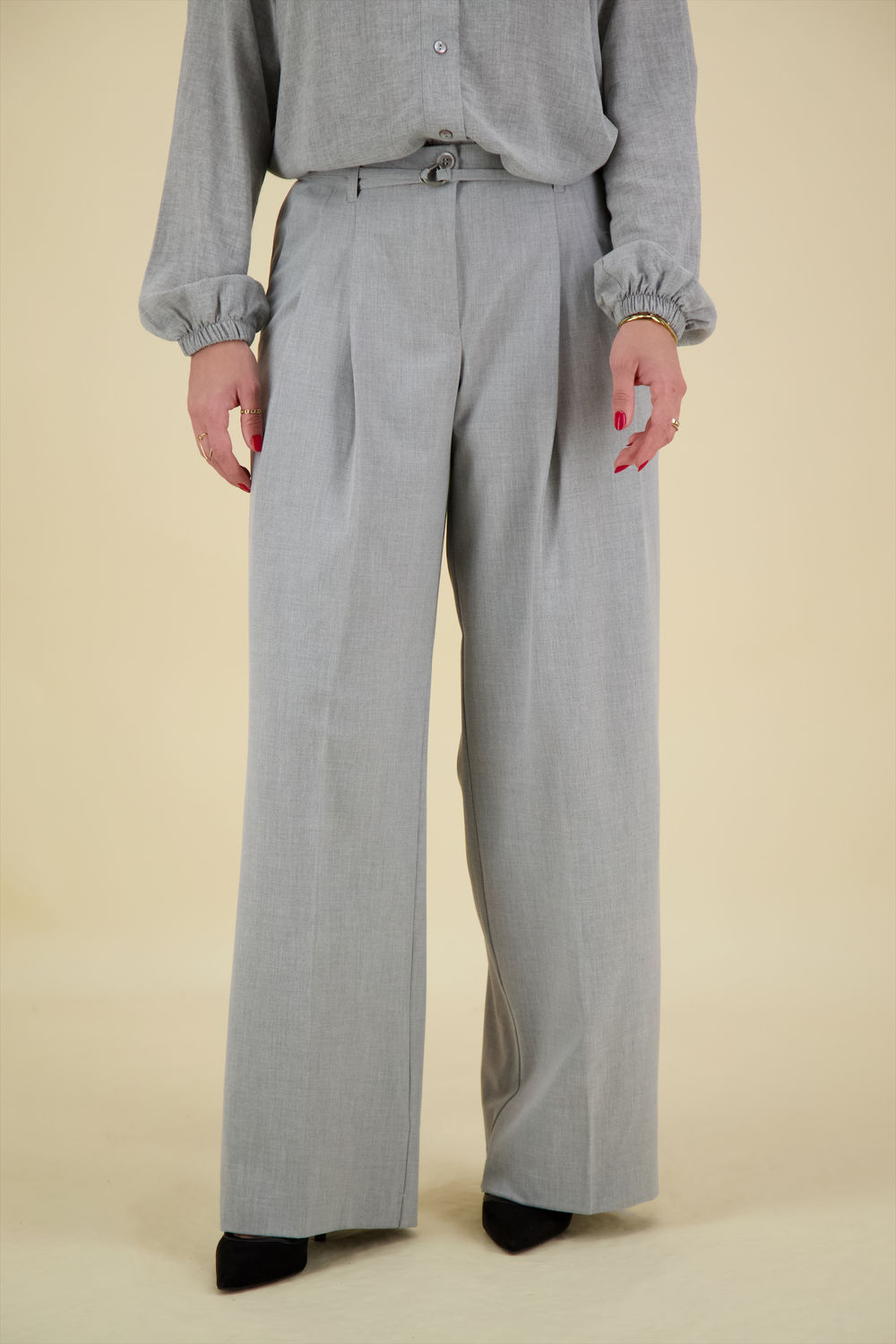 Summum Pantalon Stretch Grijs