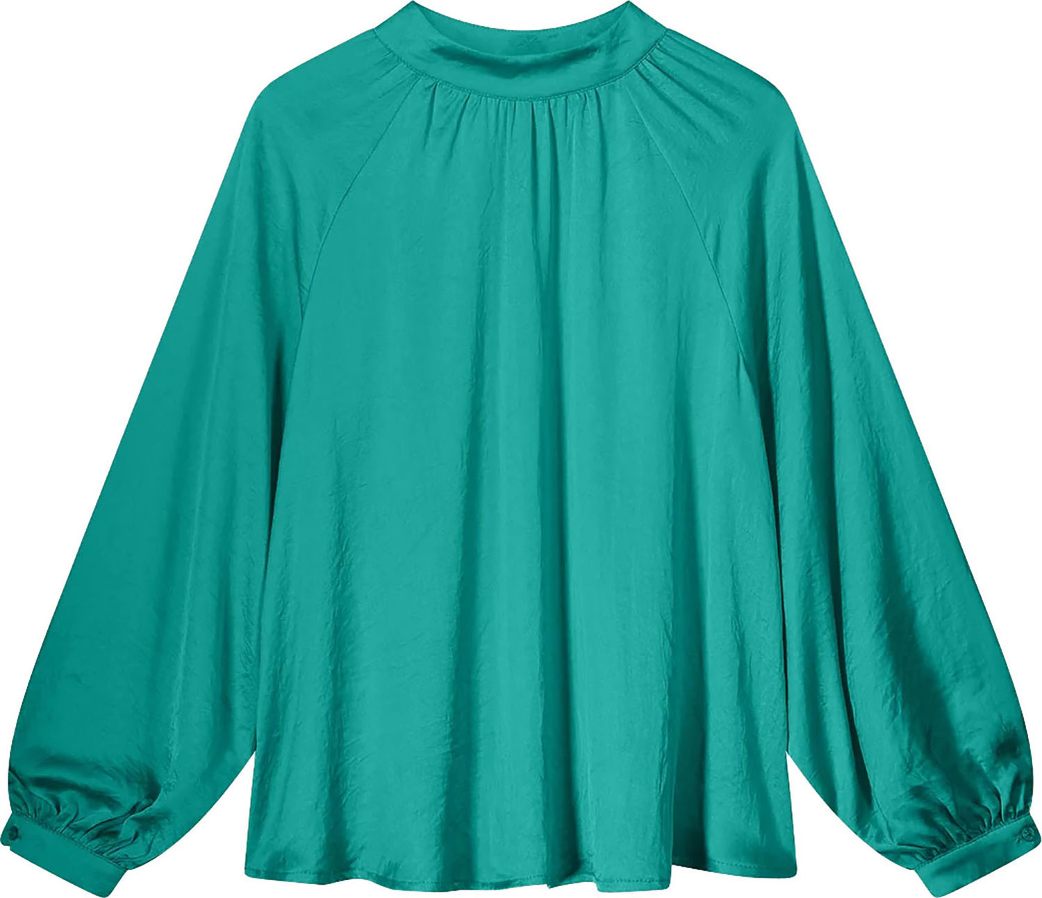 Summum Top high neck Groen