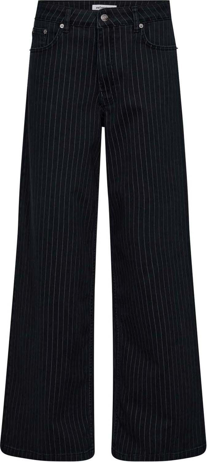 Co'couture Jeans Pin cc Wide Zwart
