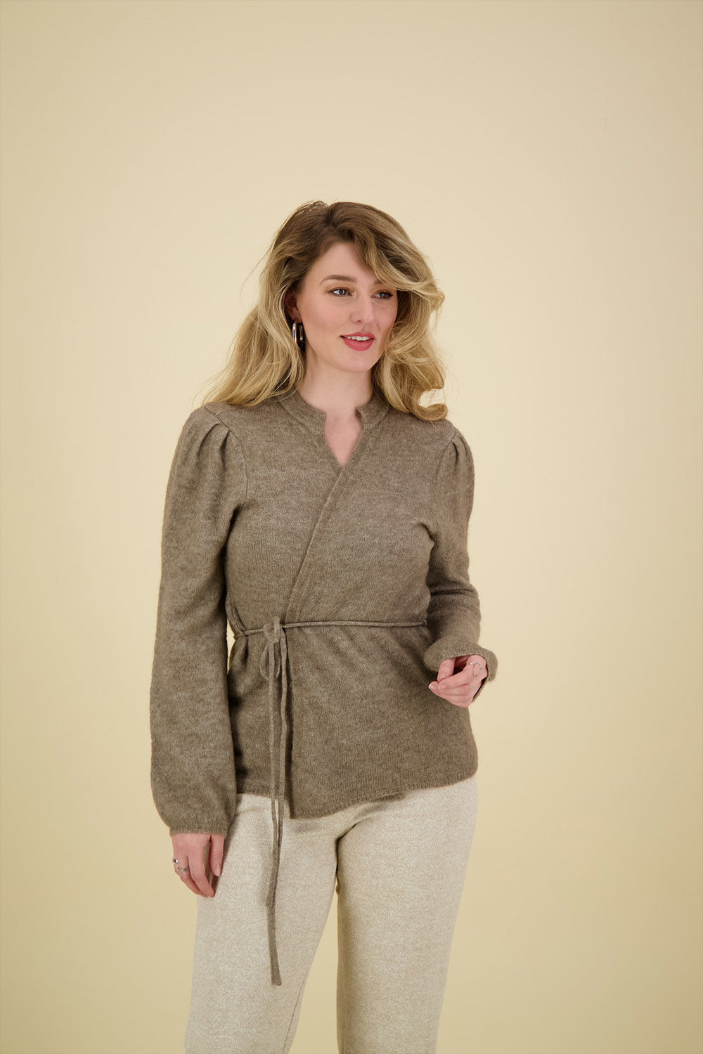 MSCH Copenhagen Vest Gustel Hope Wrap Bruin