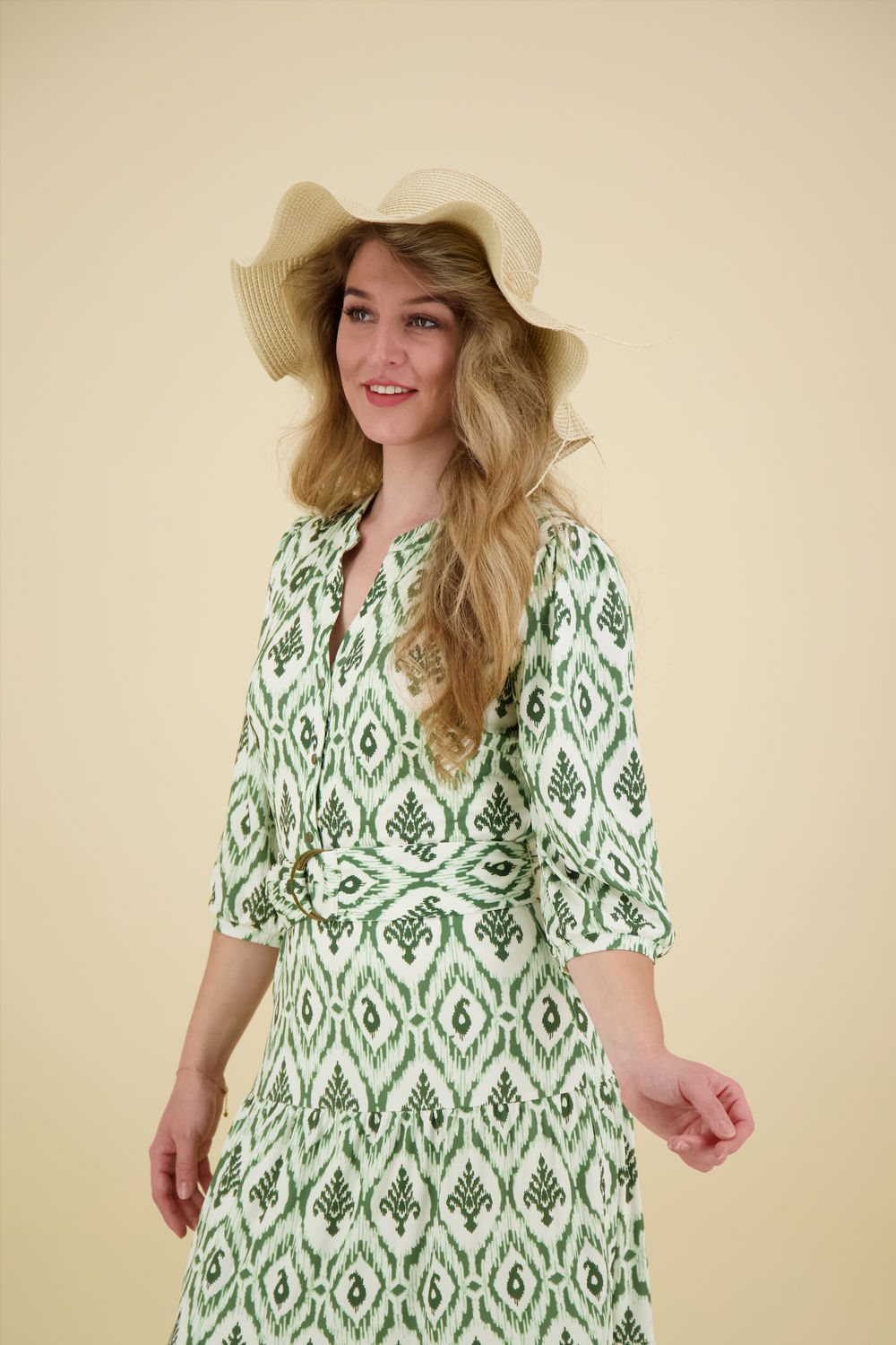 Bomont straw panama hat Bruin