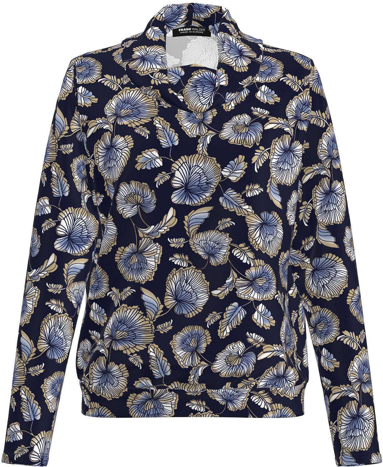 Frank Walder Top Blauw