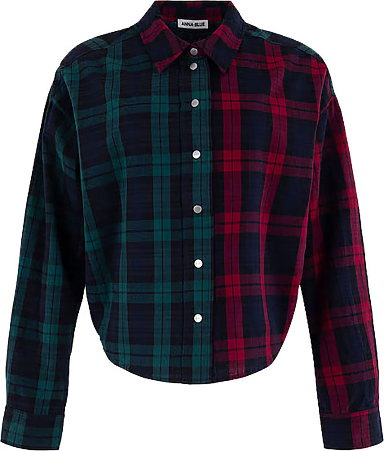 Anna Blue Blouse Sam Rood